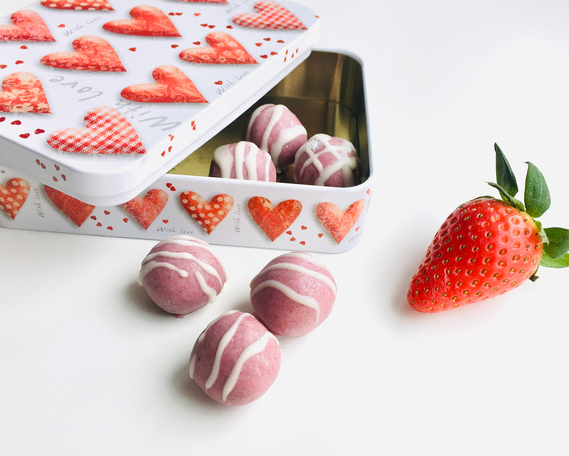 ♡ Pralinen Rezept – Süßigkeiten zum Valentinstag ♡
