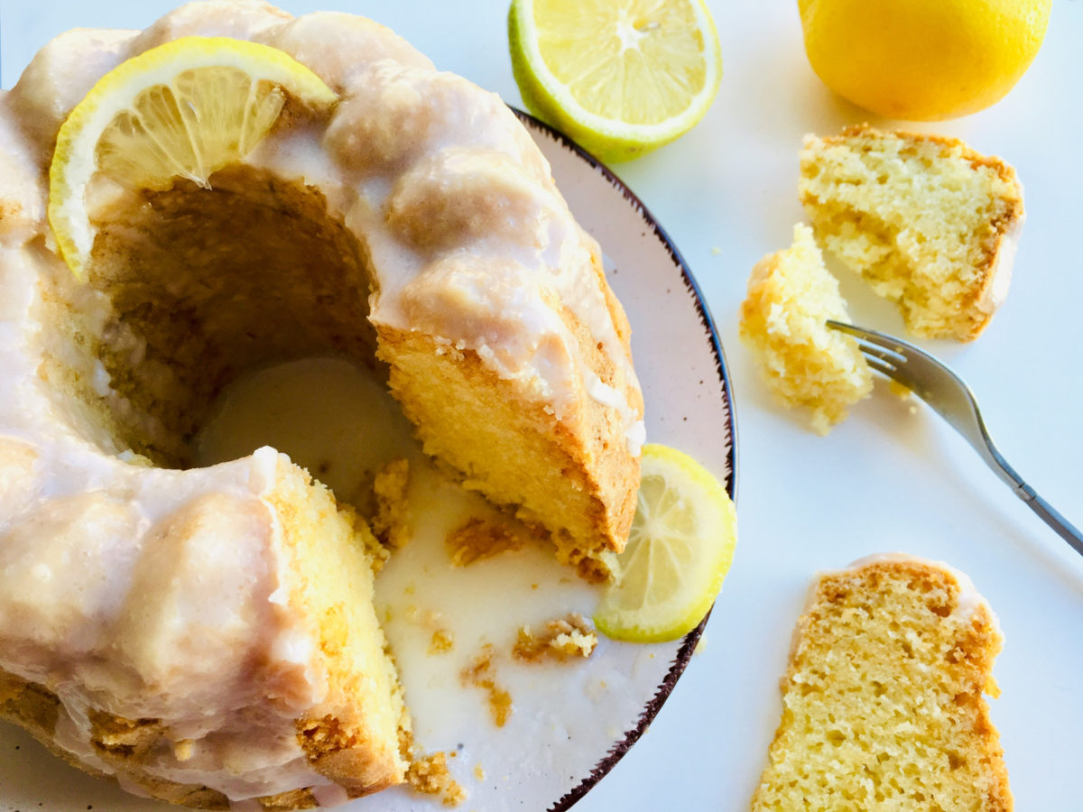 Zitronenkuchen ohne Ei - saftig und locker - Erdbeerschokola.de