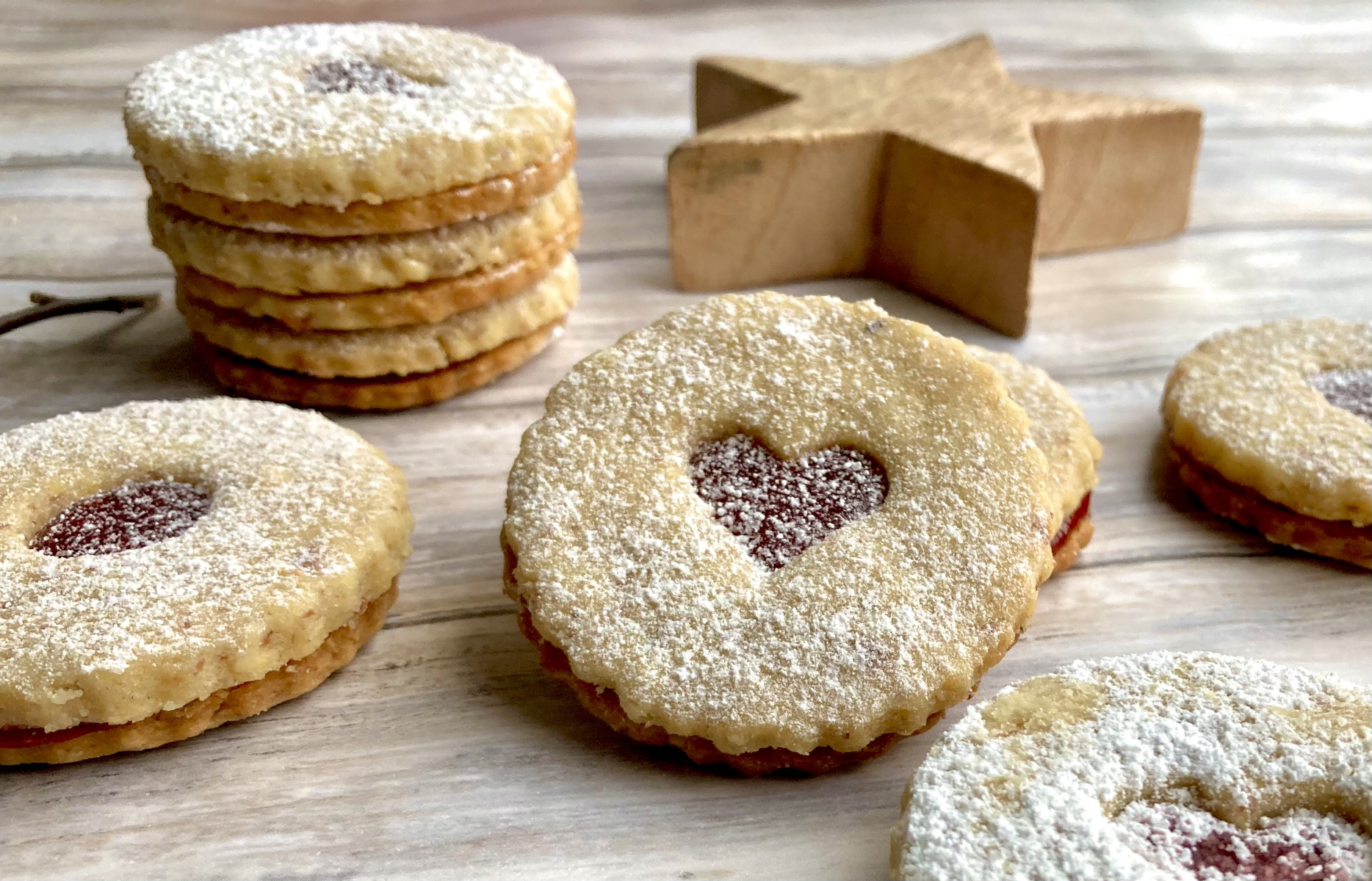 Linzeraugen – Rezept für butterzarte Linzer Kekse