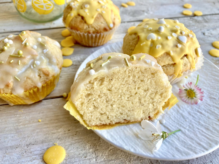 Zitronen Muffin Rezept Erdbeerschokola.de