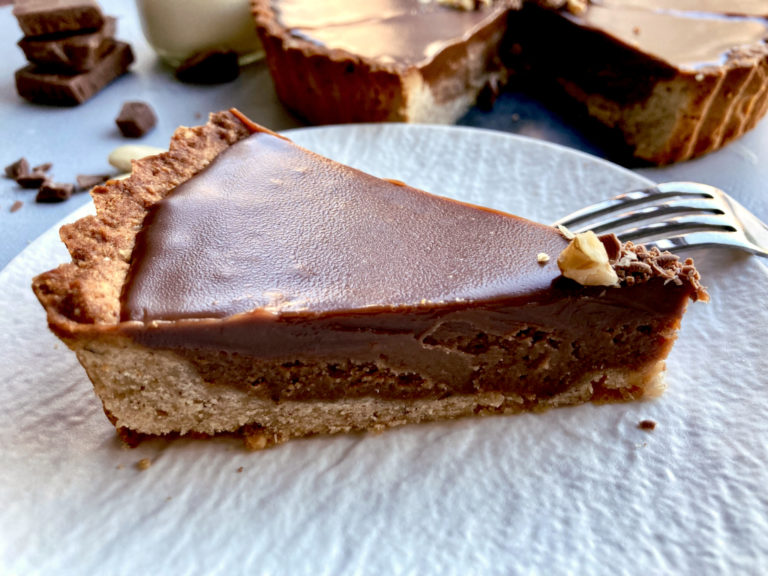 Schokotarte mit Mürbteig - Erdbeerschokola.de
