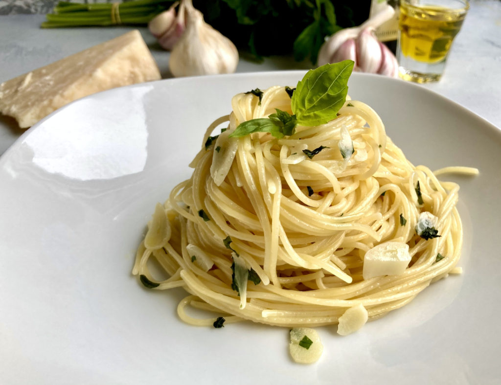 Spaghetti aglio e olio - Erdbeerschokola.de