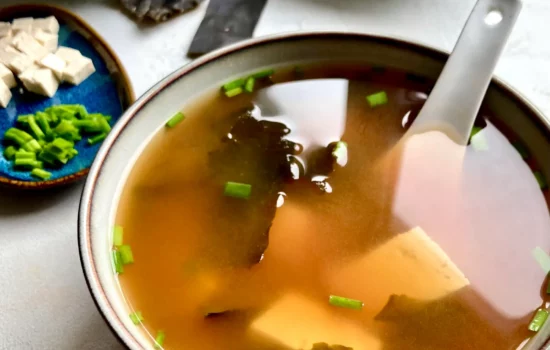 Japanische Miso Suppe