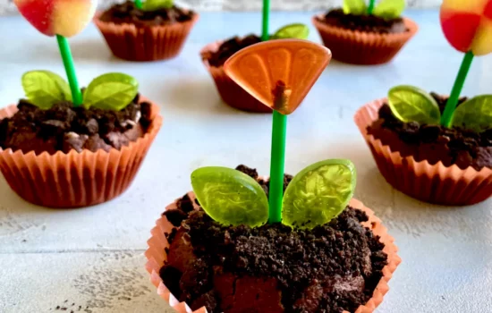 Blumen Muffins