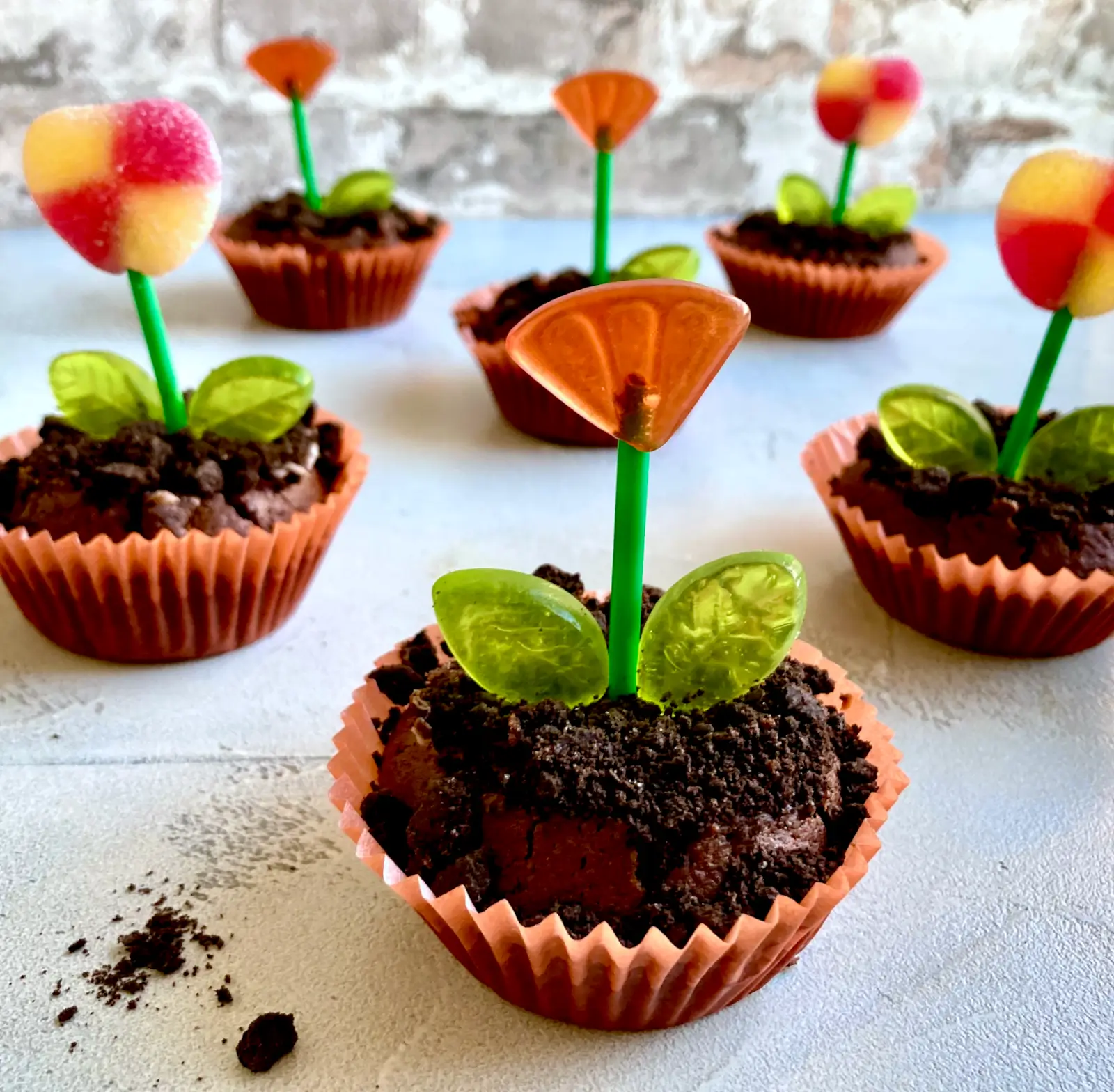 Blumen Muffins