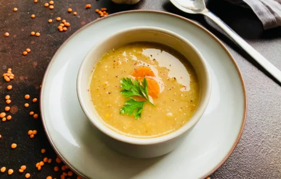 Schnelle Linsensuppe
