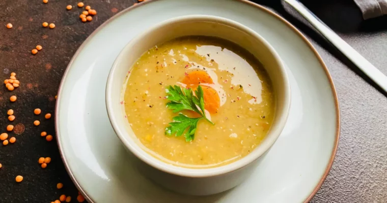 Schnelle Linsensuppe